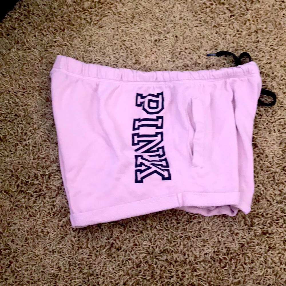 💓VS PINK SHORT💓 light soft pink color